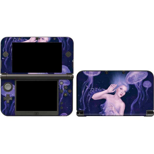 Mermaid and Jellyfish by Rachel Anderson Nintendo Skins